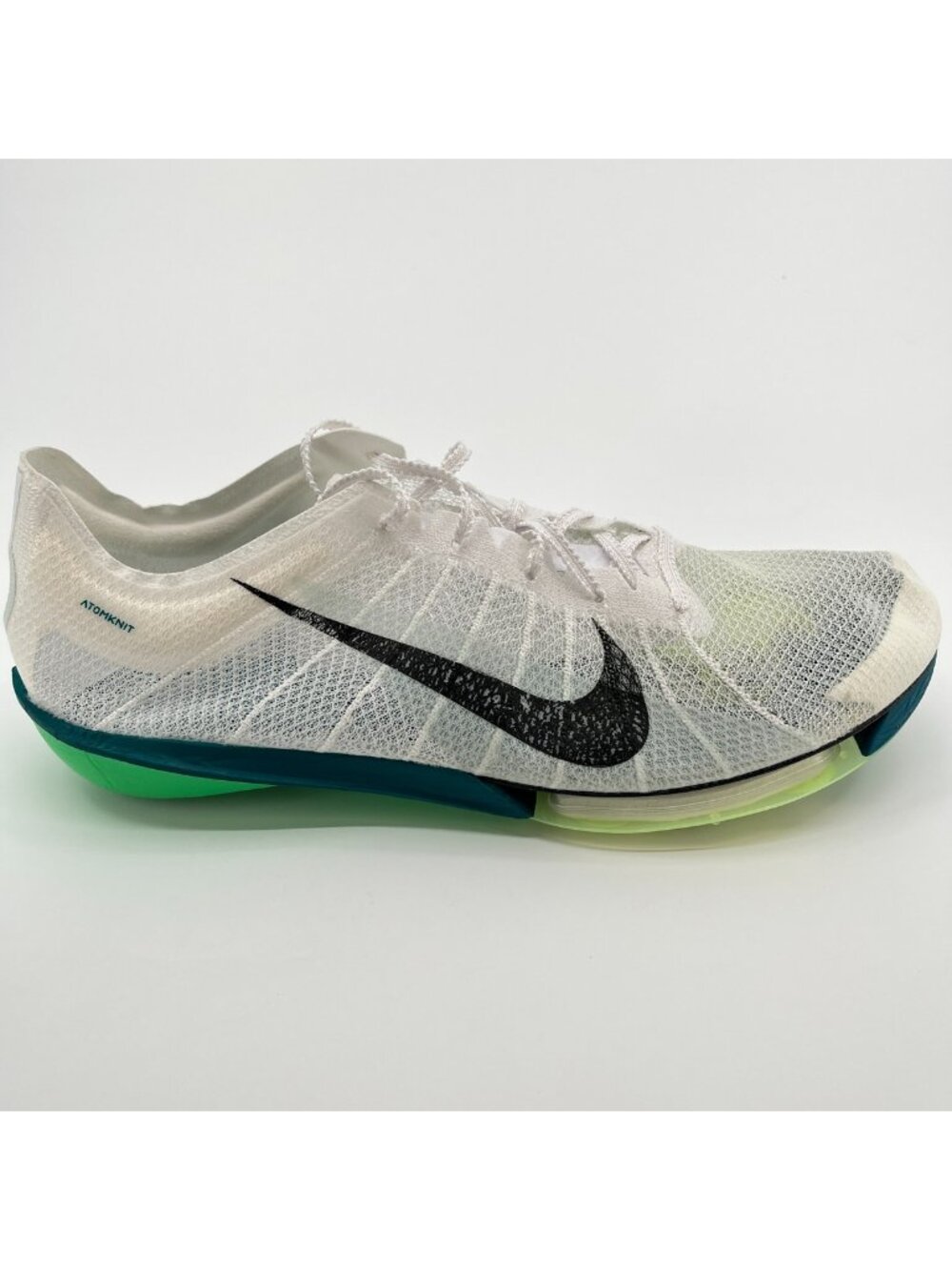 Nike Air Zoom Victory 2 Mens Size 13 White Black Track & Field Spikes Shoes
